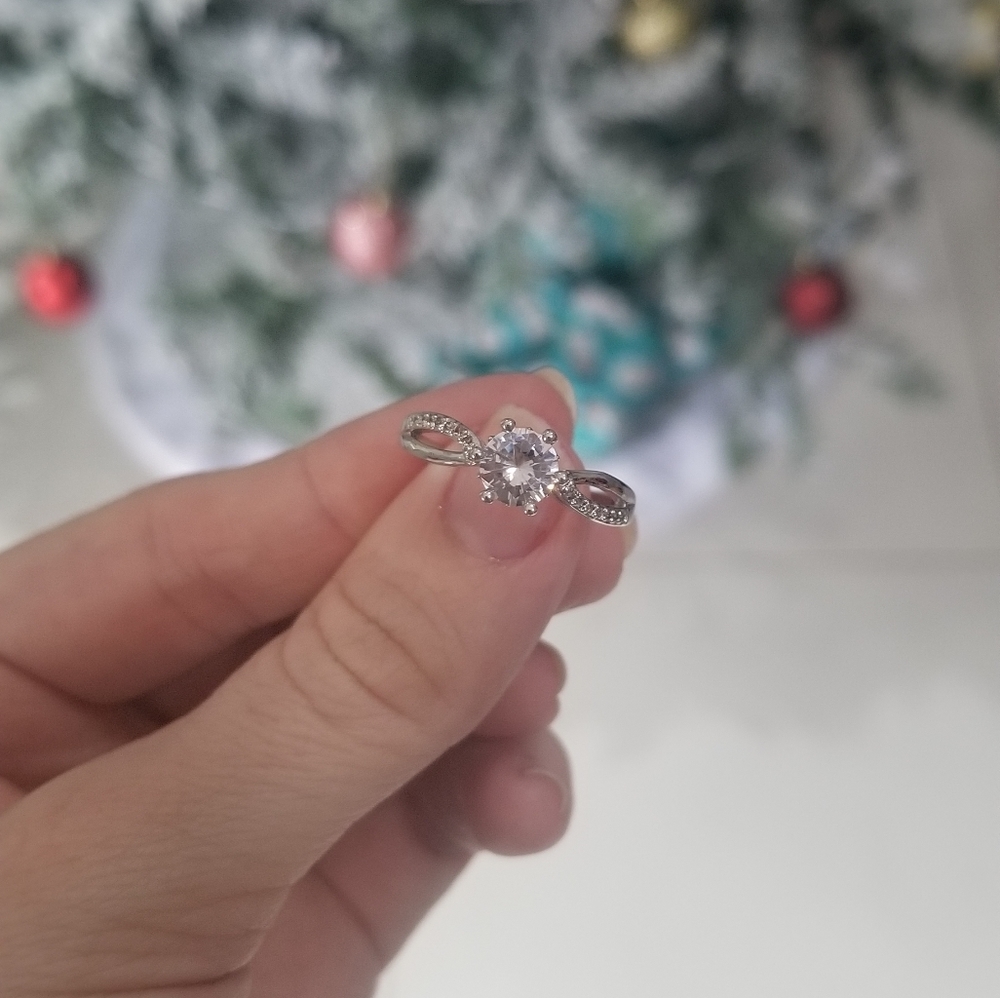 925 sterling silver engagement ring